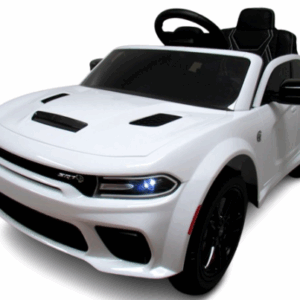 mamido Elektrické autíčko Dodge SRT bílé