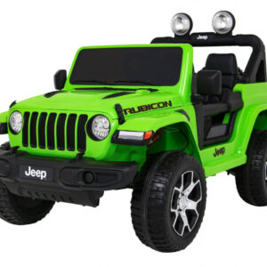 mamido Elektrické autíčko Jeep Wrangler Rubicon 4x4 zelené