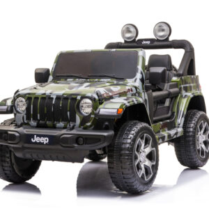 mamido Elektrické autíčko Jeep Wrangler maskačové