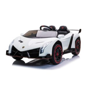 mamido Elektrické autíčko Lamborghini Veneno 4x4 bílé
