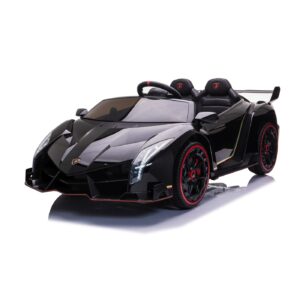 mamido Elektrické autíčko Lamborghini Veneno 4x4 černé