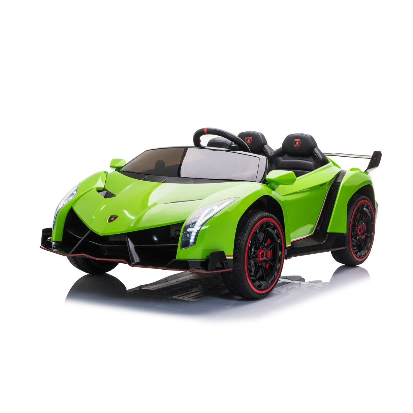 Elektrické autíčko Lamborghini Veneno 4x4 zelené - Obrázek 2