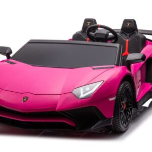 mamido Elektrické autíčko Lamborghini XXL 24V A8803 růžové