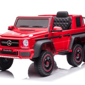 mamido Elektrické autíčko Mercedes Benz G63 6x6 červené