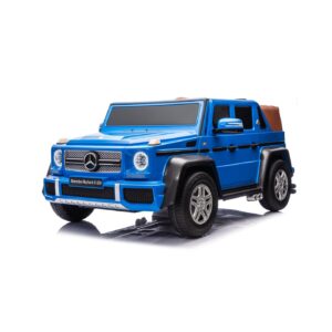 mamido Elektrické autíčko Mercedes Benz MAYBACH G650 MP4 modré
