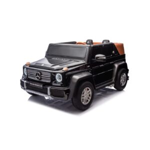 mamido Elektrické autíčko Mercedes Benz MAYBACH G650 Strong MP4 černé