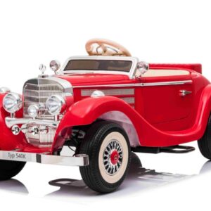 mamido Elektrické autíčko Mercedes Benz Retro 540K 4x4 červené