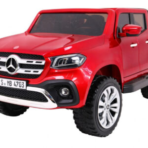 mamido Elektrické autíčko Mercedes-Benz X-Class MP4 4x4 lakované červené