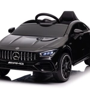 mamido Elektrické autíčko Mercedes CLA 45s AMG 4x4 lakované černé