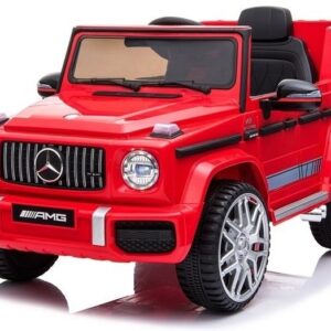 mamido Elektrické autíčko Mercedes G63 AMG Červená