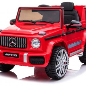 mamido Elektrické autíčko Mercedes G63 AMG červené