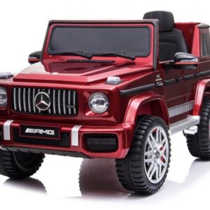 mamido Elektrické autíčko Mercedes G63 AMG lakované červené