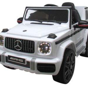 mamido Elektrické autíčko Mercedes G63 bílé