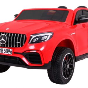 mamido Elektrické autíčko Mercedes GLC 63S 4x4 LCD dvoumístné červené