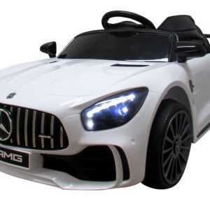 mamido Elektrické autíčko Mercedes GTR-S bílé