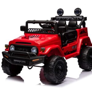 mamido Elektrické autíčko Toyota FJ Cruiser 4x4 180W červené