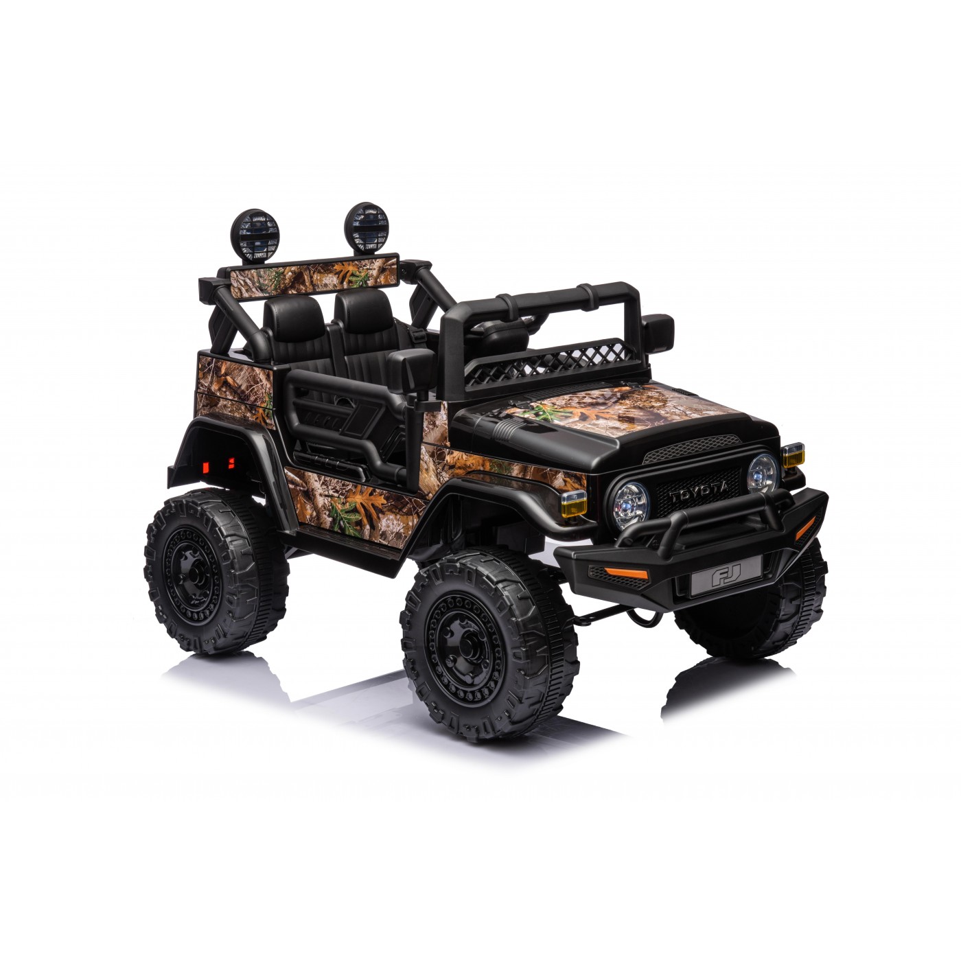 Elektrické autíčko Toyota FJ Cruiser 4x4 černé - Obrázek 2