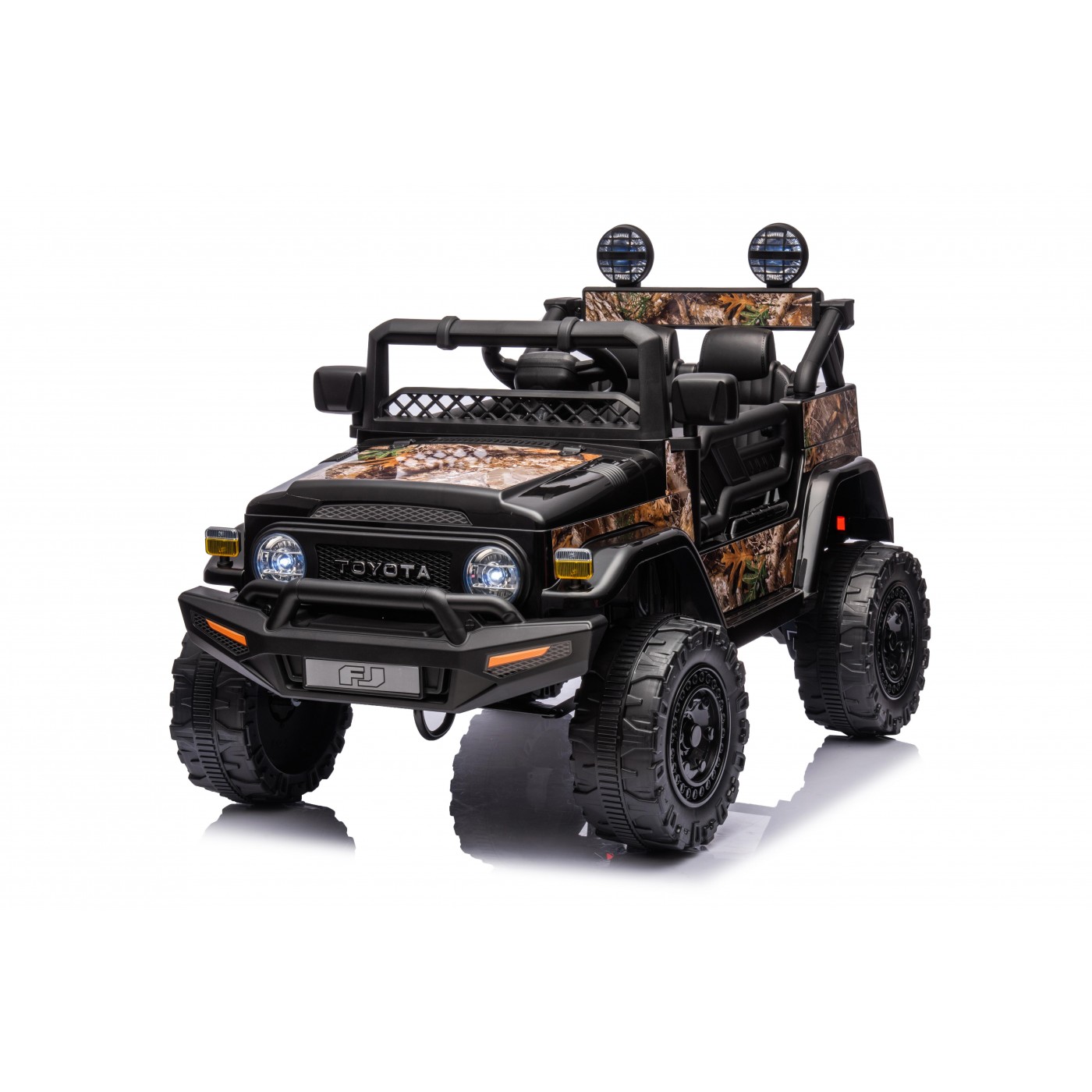 mamido Elektrické autíčko Toyota FJ Cruiser 4x4 černé