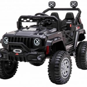 mamido Elektrické autíčko jeep Off-road Speed 4x4 černé