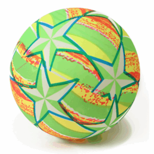 mamido Gumový míč s hvězdami 24 cm zelený