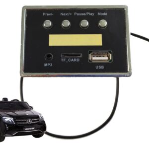 mamido Hudební panel do elektrického vozítka Mercedes GLS63
