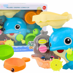 mamido Koupací sada vodní hračka delfín modrý