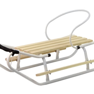 mamido Kovové sáňky bílé