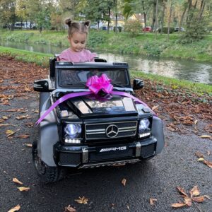 mamido Mašle na elektrické autíčko pro děti růžová