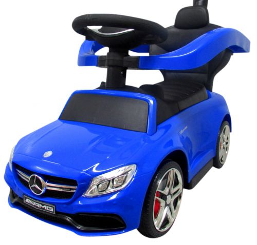 Odrážedlo Mercedes AMG C63 se zvukovými efekty modré - Obrázek 2