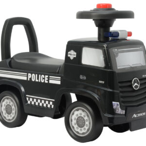 mamido Odrážedlo Mercedes Actros Policie 3316A černé