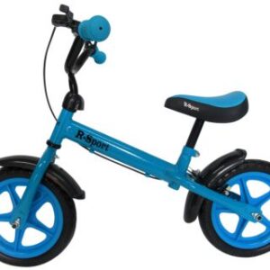 mamido Odrážedlo R9 R-Sport s brzdou a zvonkem modré