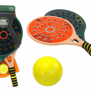 mamido Sada 2 pálek na padel pro děti s PU míčkem