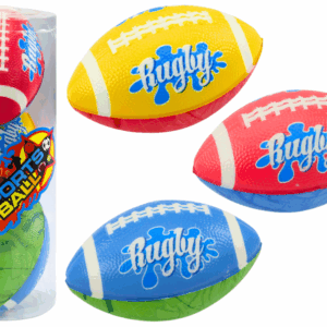 mamido Sada 3 pěnových rugby míčů ve 3 barvách