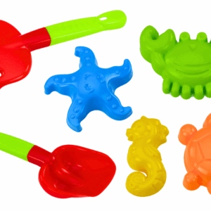 mamido Sada hraček na písek lopatka hrábě formičky 6 ks