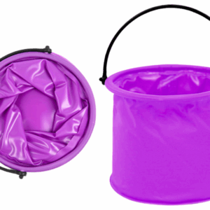 mamido Skládací kbelík na vodu fialový