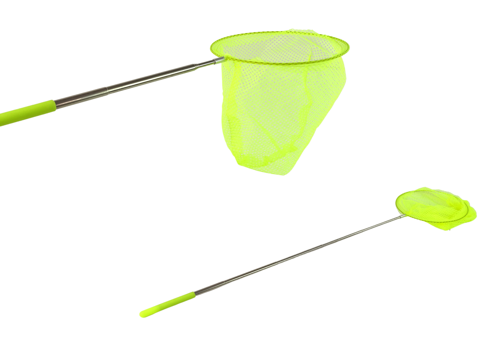 mamido Skládací síťka na motýly a hmyz 85 cm žlutá