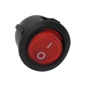 mamido Tlačítko pro zapnutí a vypnutí elektrického autíčka 22 mm 2 piny