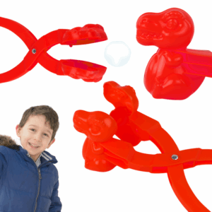 mamido Tvořítko na sněhové koule dinosaurus červený