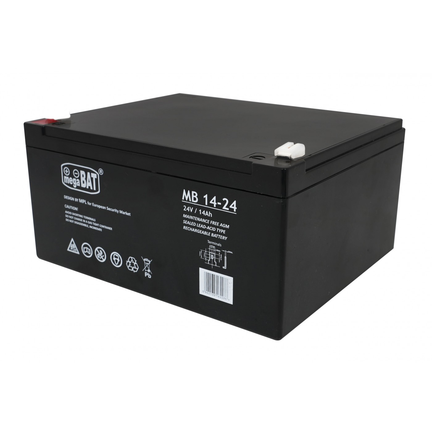 mamido Výkonná baterie 24V 14Ah