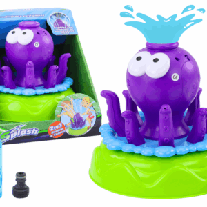 mamido Zahradní postřikovač chobotnice s mýdlovými bublinami fialový