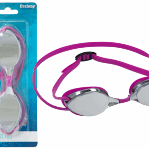 mamido Zrcadlové plavecké brýle růžové