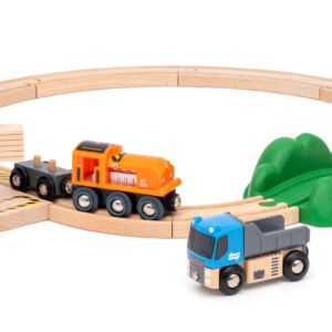 Brio - Sada nákladních vozidel s jeřábem