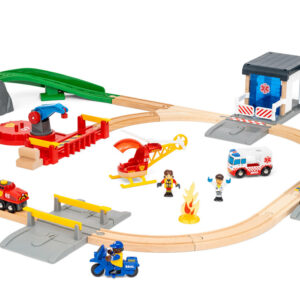 Brio - Vlaková sada - záchranářský tým