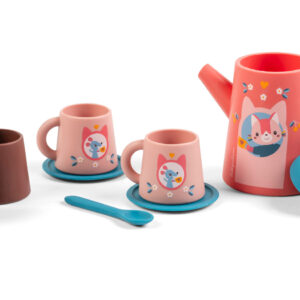 Lilliputiens - hračka do vody čajový servis - kočička Jeanne