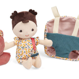 Lilliputiens - látková hračka s nosítkem - panenka Jeanne