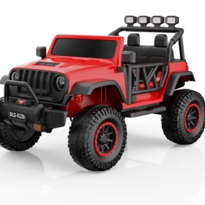 Mamido Mamido Elektrické autíčko Buggy BIG FOOT 4x4 červené 24V | 800W | 60 kg | EVA | LED | 2