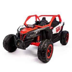 Mamido Mamido Elektrické autíčko Buggy Bumper 66 červené | 24V | 4x200W | EVA | LED | 2