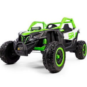 Mamido Mamido Elektrické autíčko Buggy Bumper 66 zelené | 24V | 4x200W | EVA | LED | 2