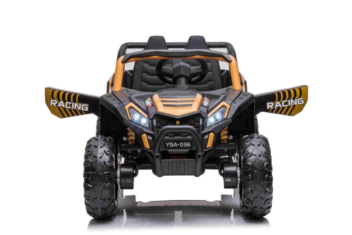 Mamido Mamido Elektrické autíčko Buggy UTV Racing 4x4 12V10Ah 180W zlaté - Obrázek 2