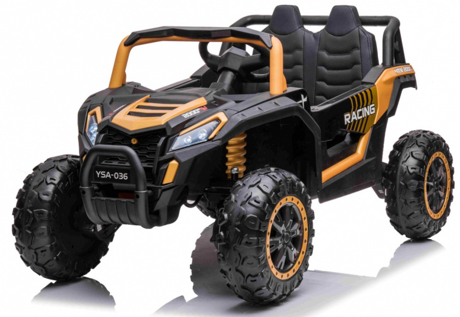 Mamido Mamido Elektrické autíčko Buggy UTV Racing 4x4 12V10Ah 180W zlaté